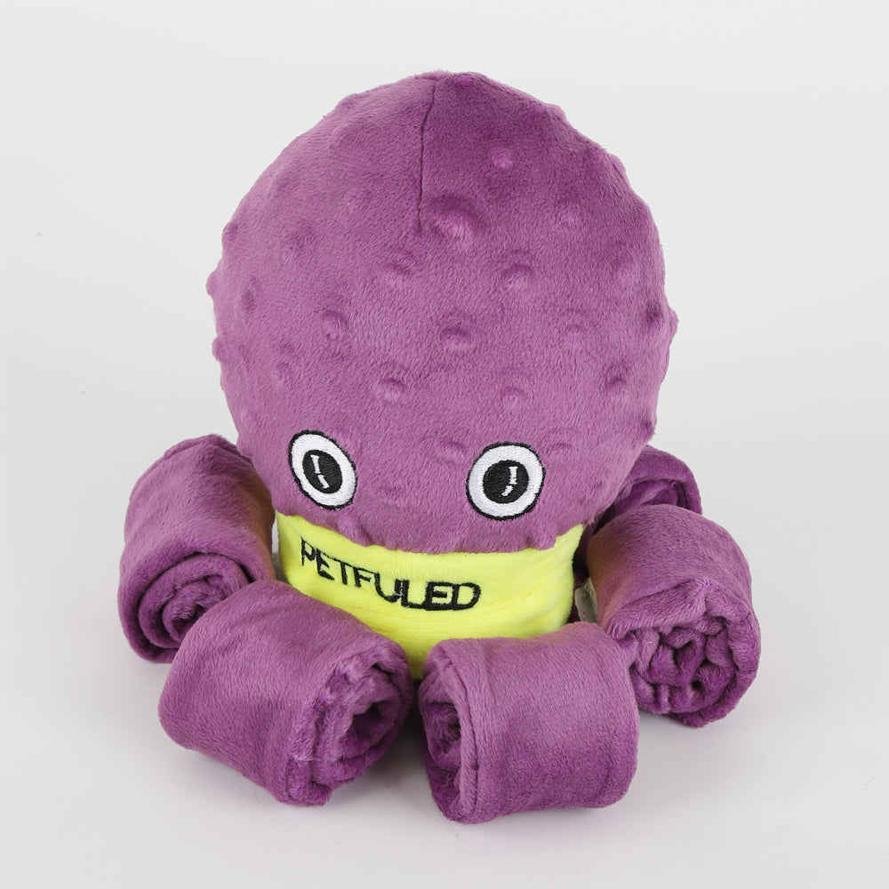 Dog Snuffle Toy Dog Plush Octopus Toys, Dog Puzzle Games Interactive Puppy Toys Chew Toys Slow Feeding Games
